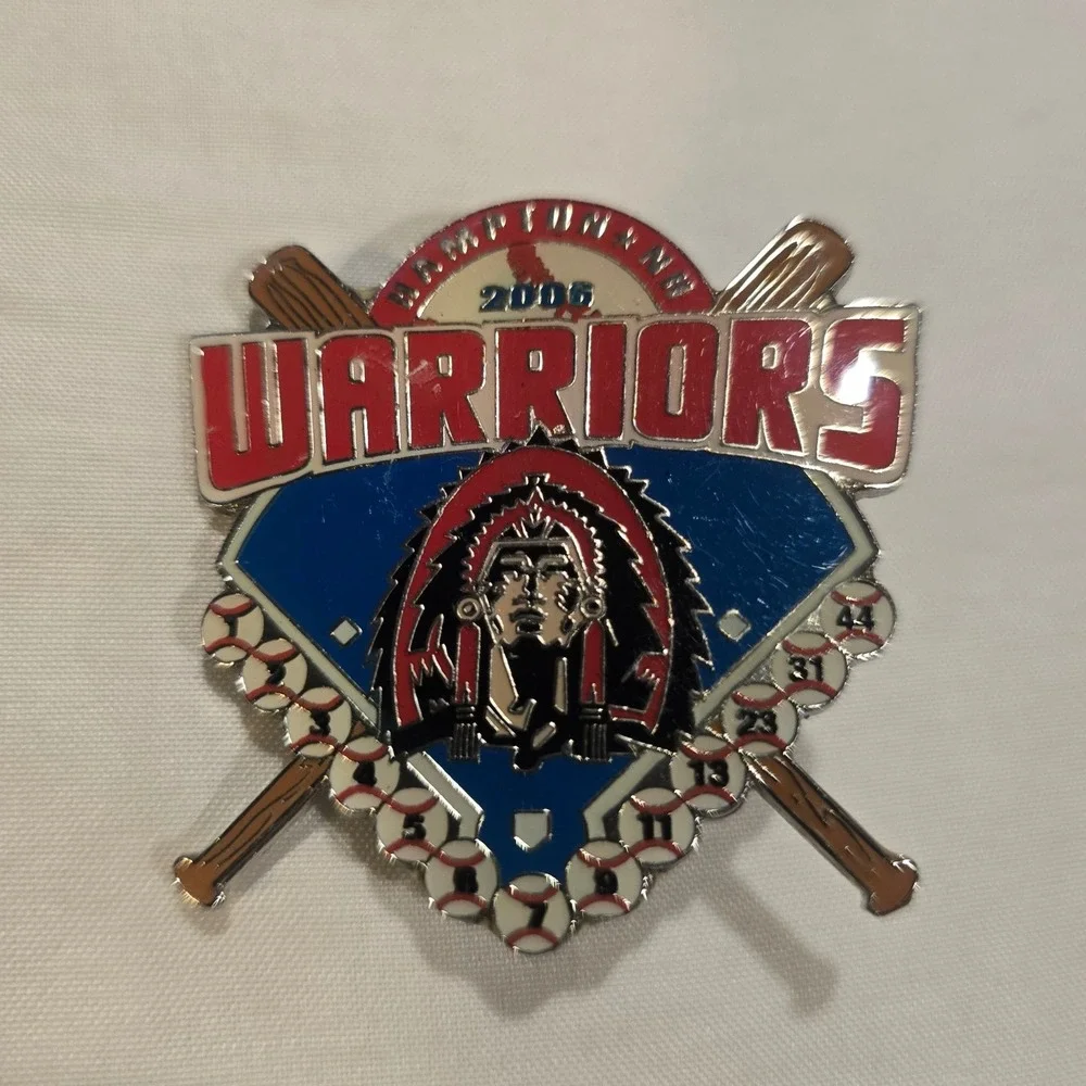 Cooperstown Pins Warriors Baseball Tournament 2006 Enamel Pin